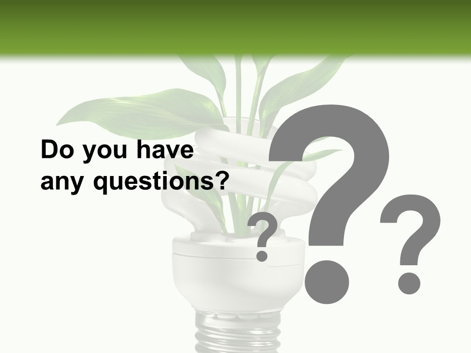 Future Green Save PowerPoint Template