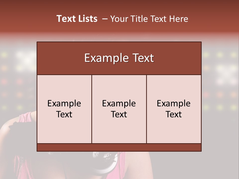 Mp Lifestyle Party PowerPoint Template