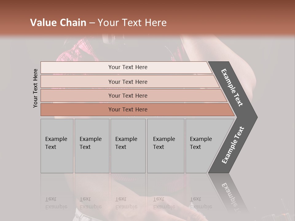 Party Listen Headphones PowerPoint Template