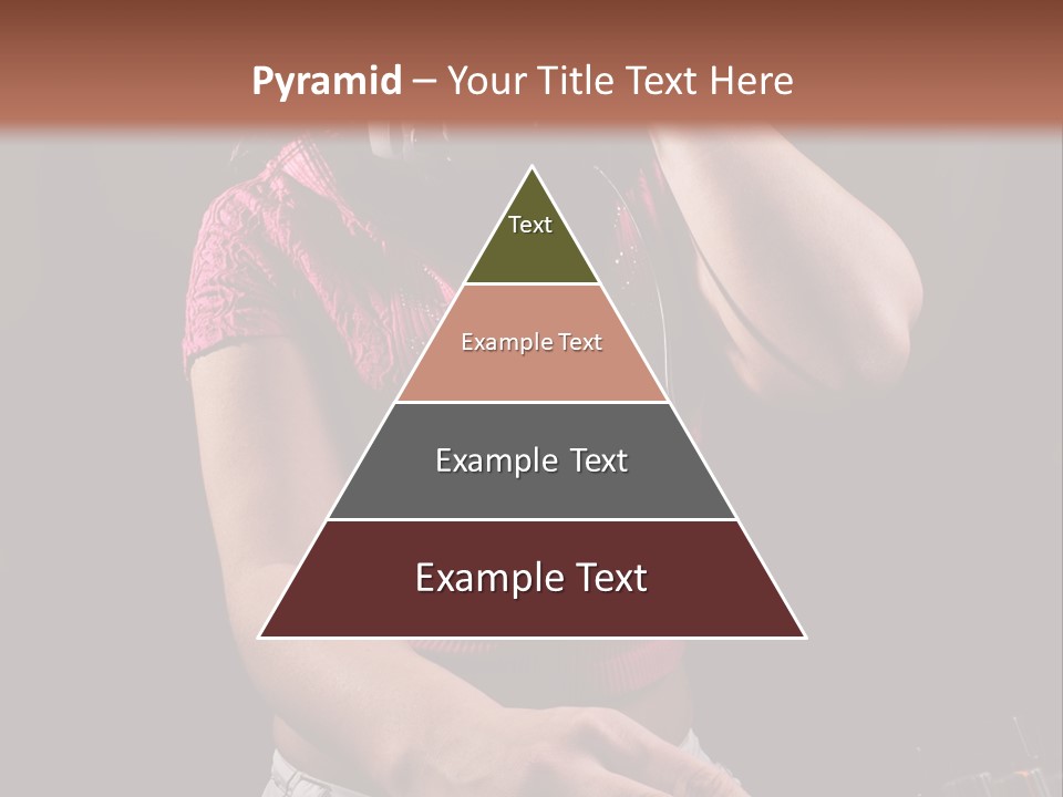 Party Listen Headphones PowerPoint Template