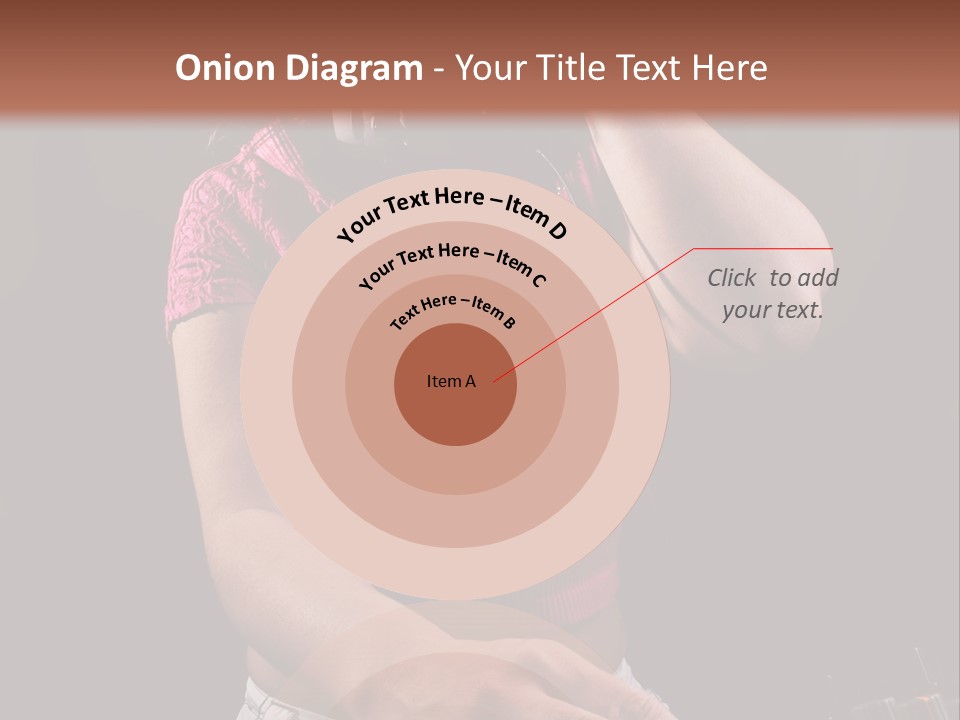 Party Listen Headphones PowerPoint Template