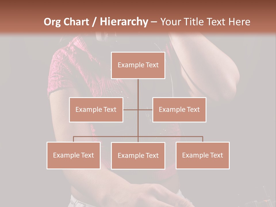 Party Listen Headphones PowerPoint Template