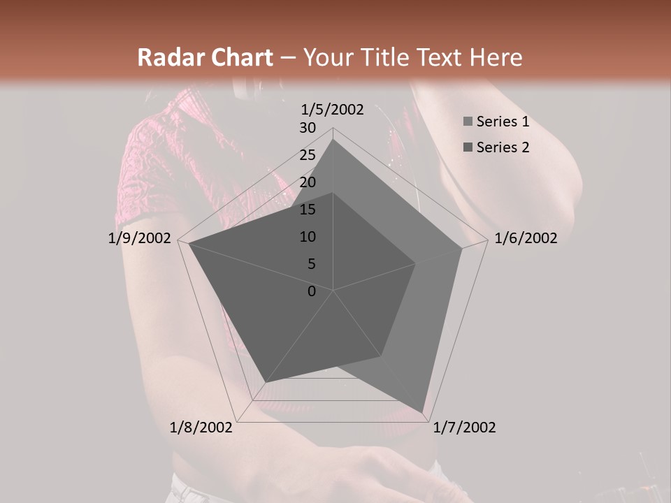 Party Listen Headphones PowerPoint Template