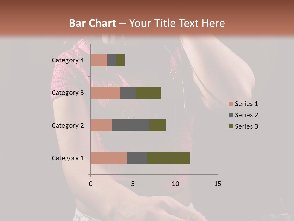 Party Listen Headphones PowerPoint Template