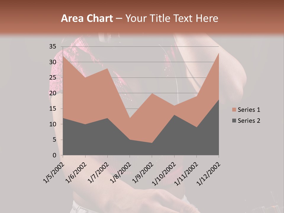 Party Listen Headphones PowerPoint Template