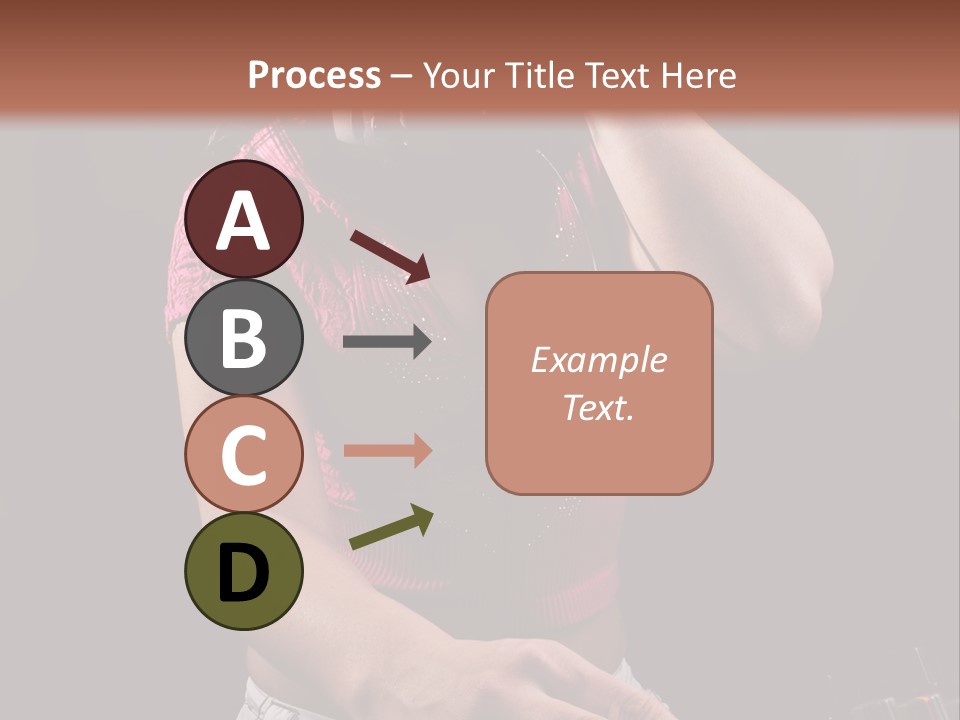 Party Listen Headphones PowerPoint Template