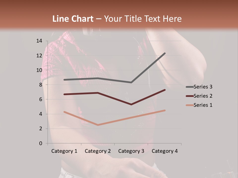 Party Listen Headphones PowerPoint Template