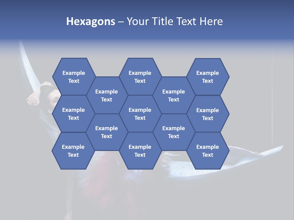 Dress Ice Elegance PowerPoint Template