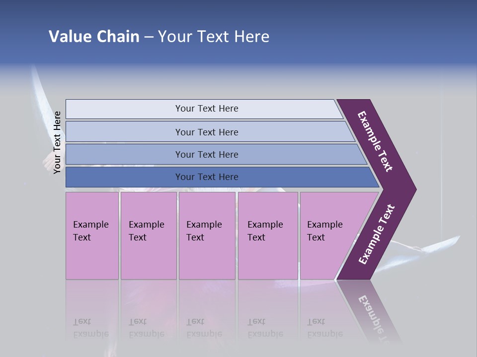 Dress Ice Elegance PowerPoint Template