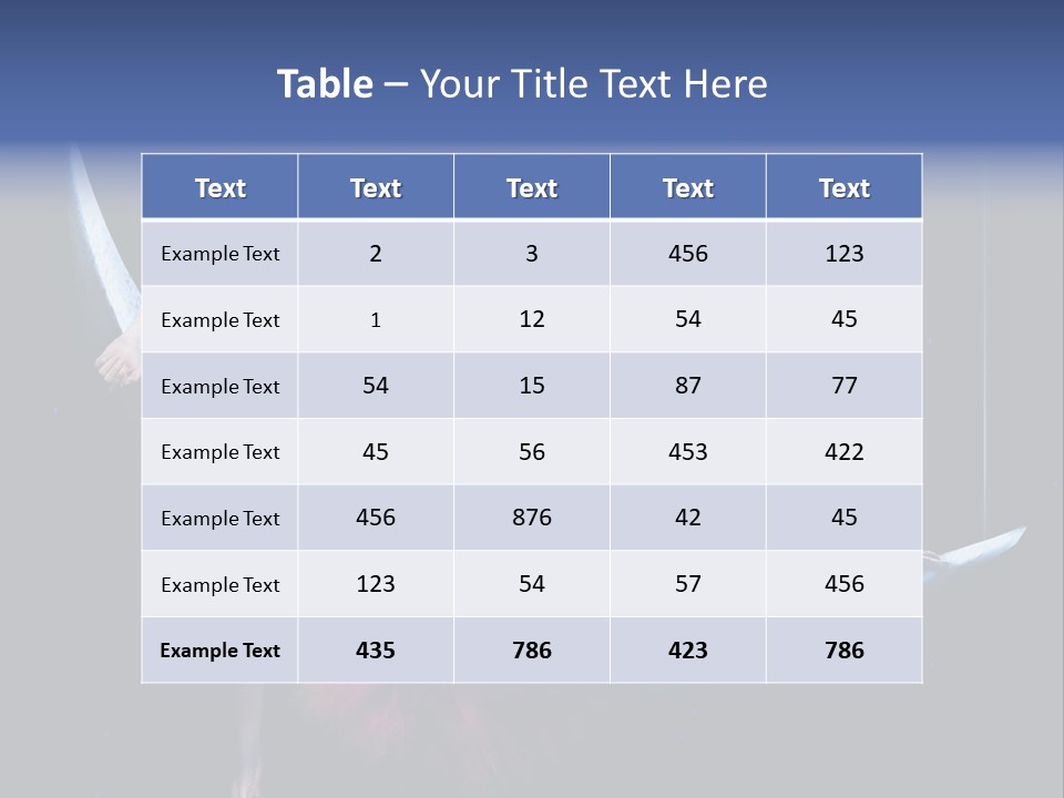 Dress Ice Elegance PowerPoint Template