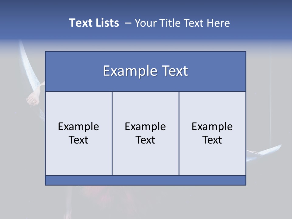 Dress Ice Elegance PowerPoint Template