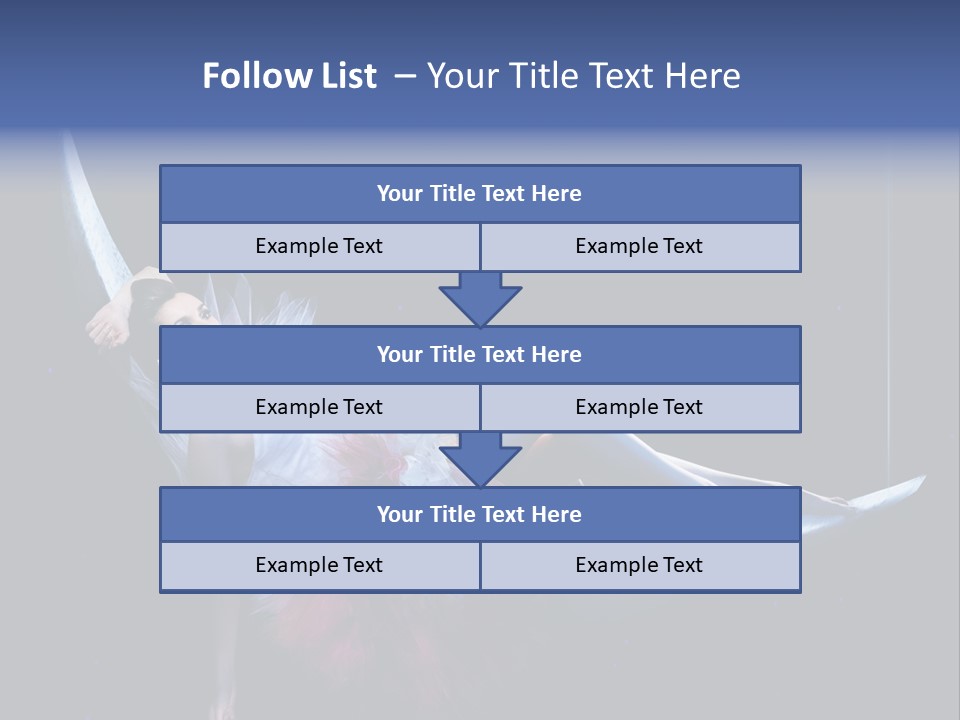 Dress Ice Elegance PowerPoint Template