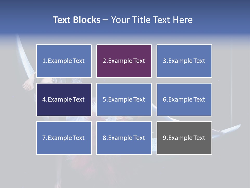 Dress Ice Elegance PowerPoint Template