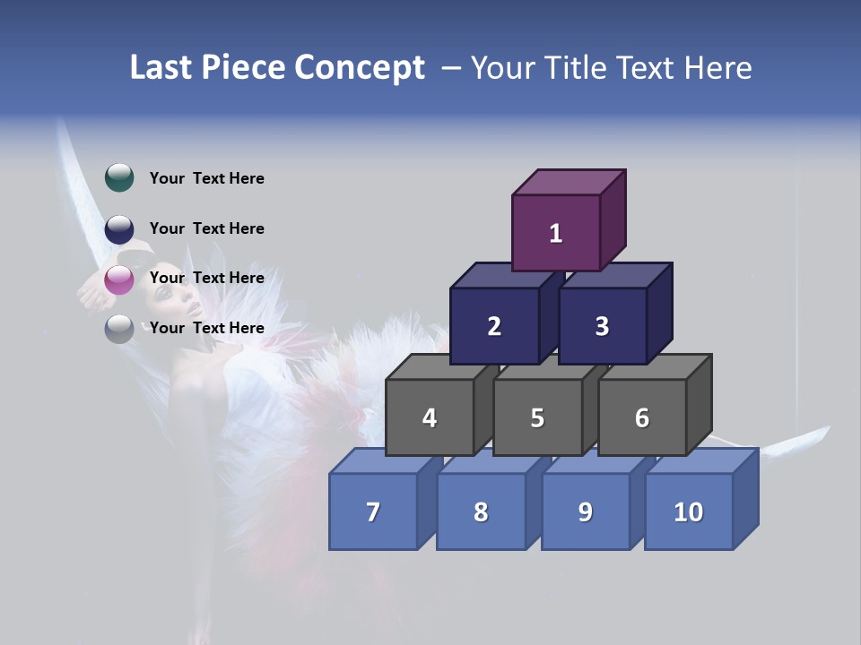 Dress Ice Elegance PowerPoint Template