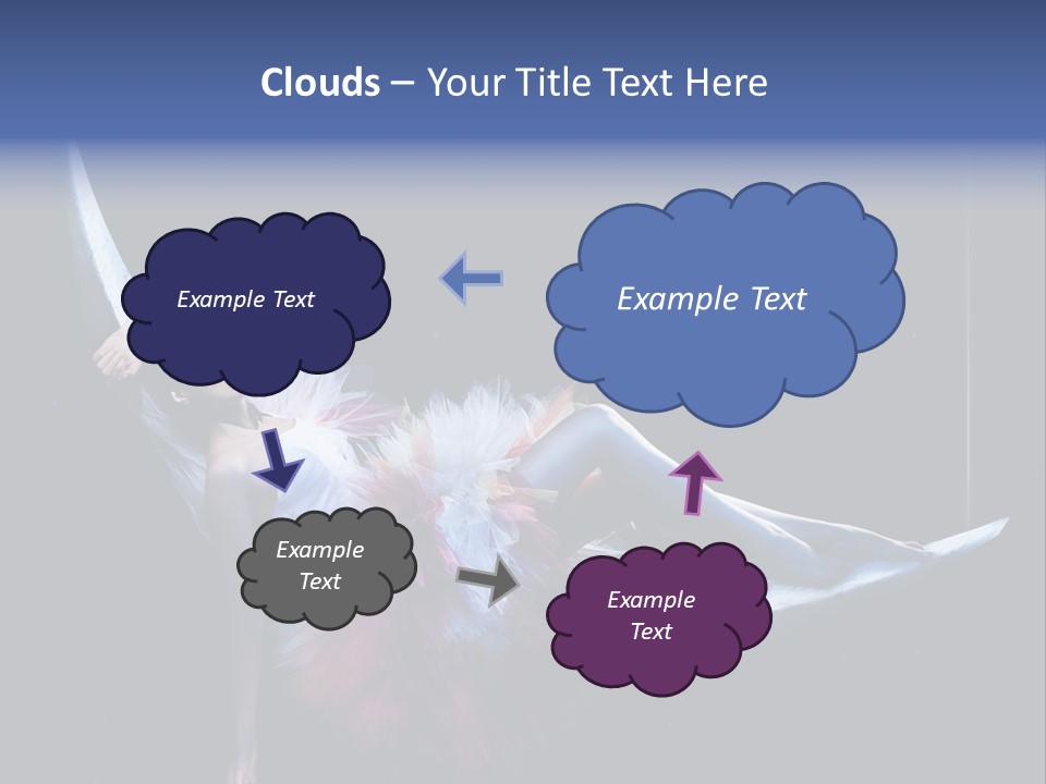 Dress Ice Elegance PowerPoint Template