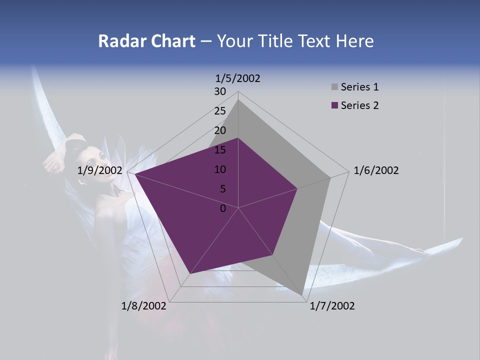 Dress Ice Elegance PowerPoint Template