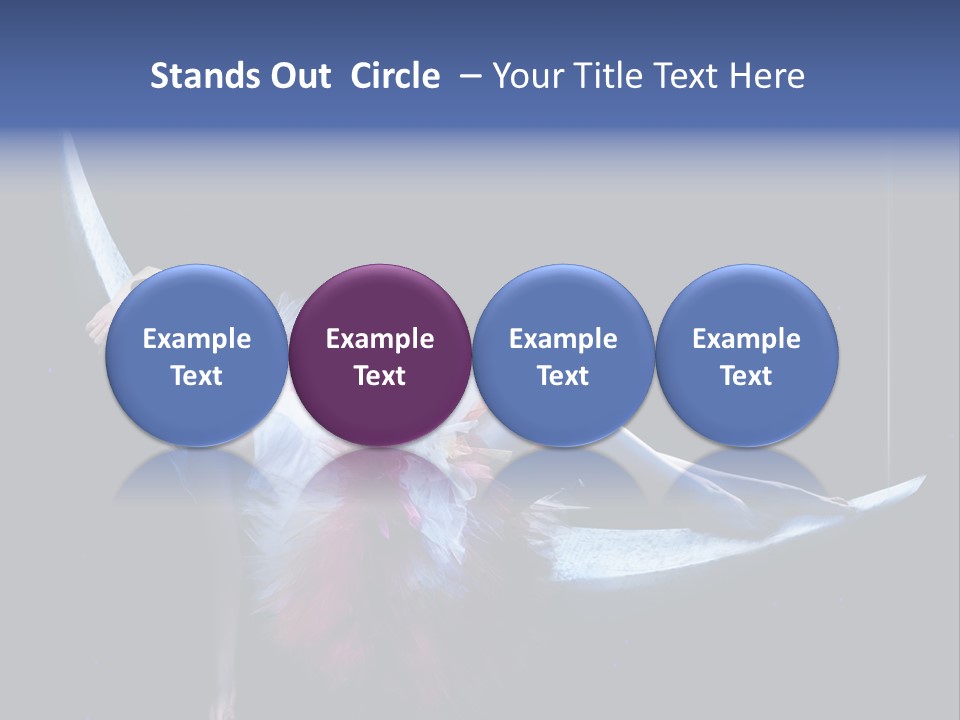 Dress Ice Elegance PowerPoint Template