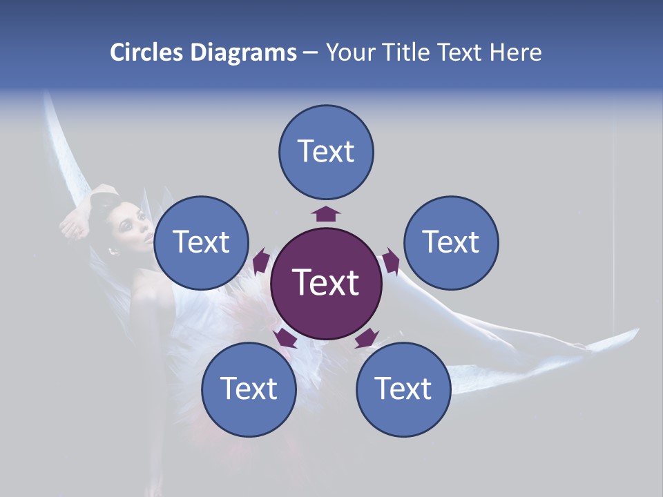 Dress Ice Elegance PowerPoint Template