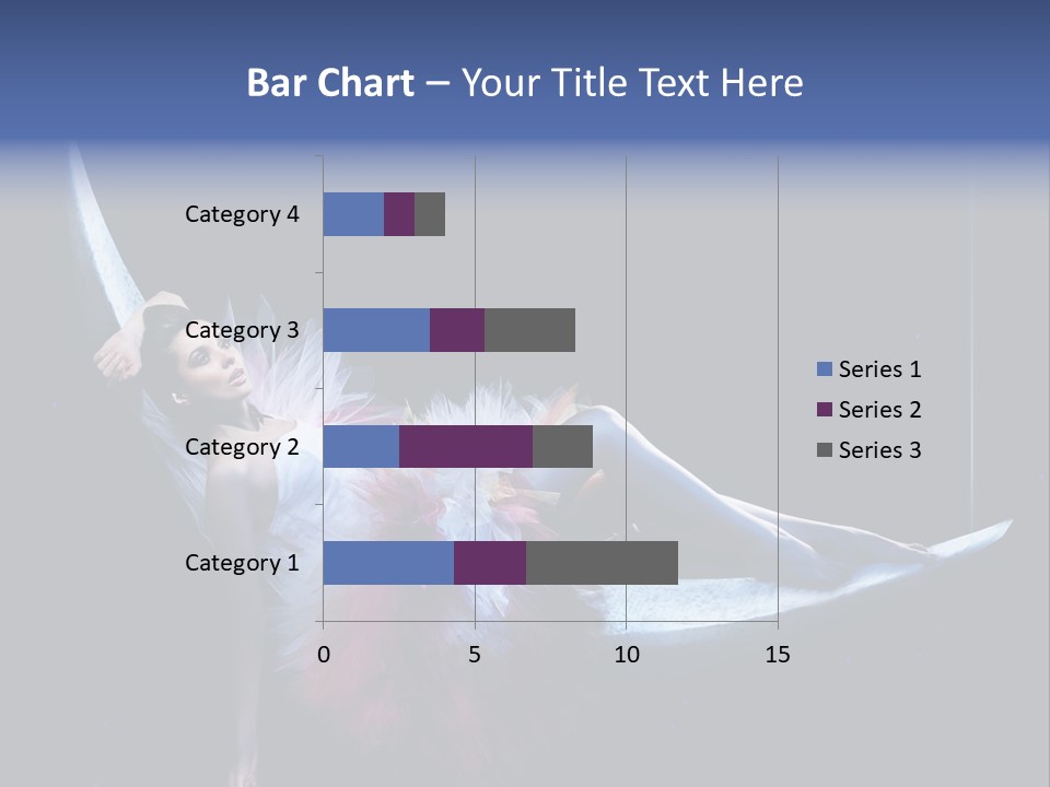 Dress Ice Elegance PowerPoint Template