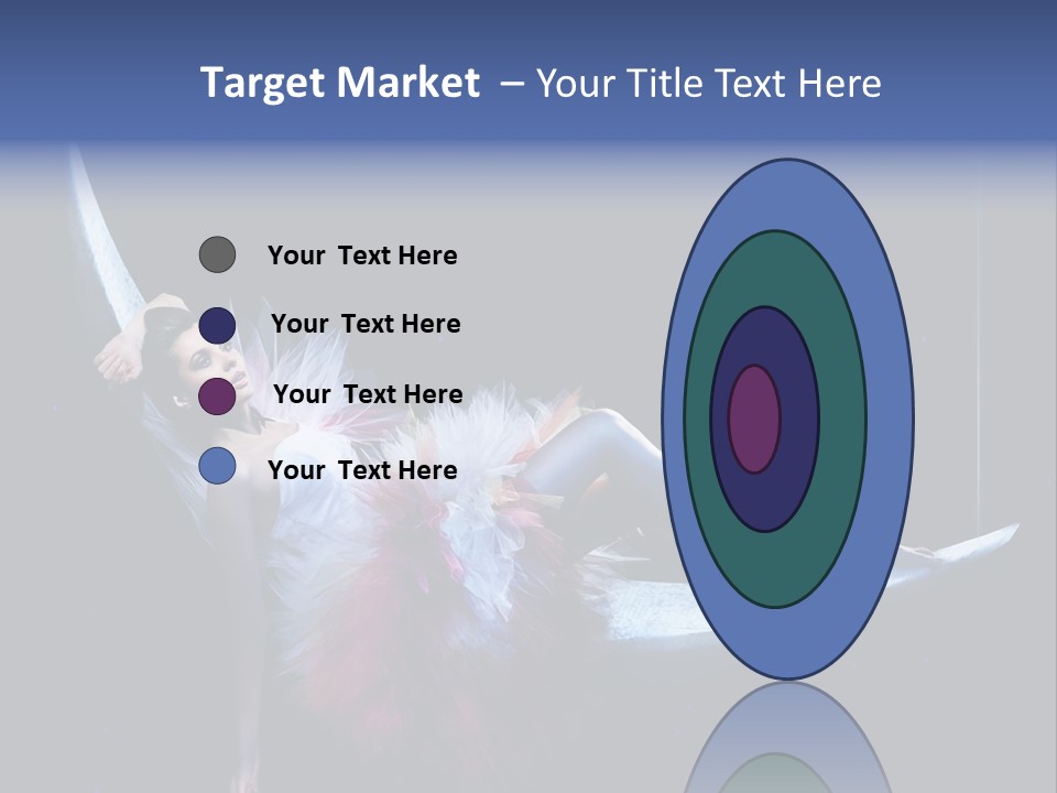 Dress Ice Elegance PowerPoint Template