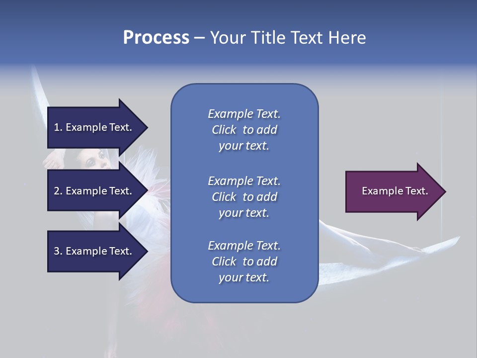 Dress Ice Elegance PowerPoint Template
