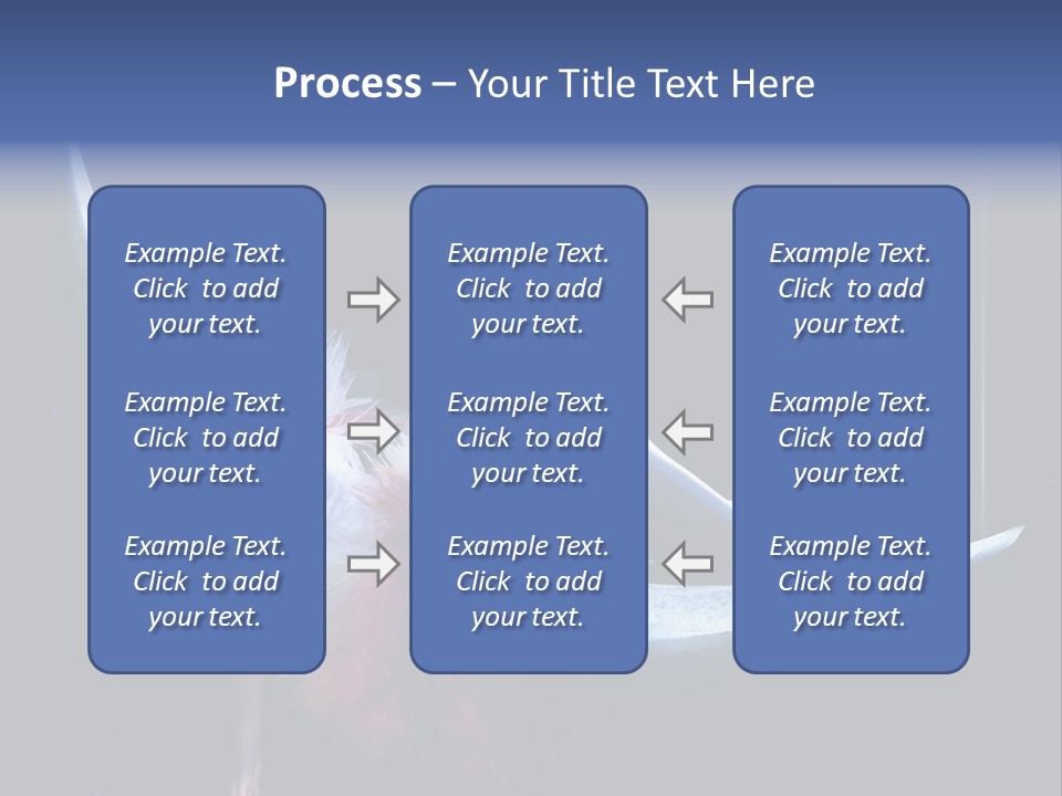 Dress Ice Elegance PowerPoint Template