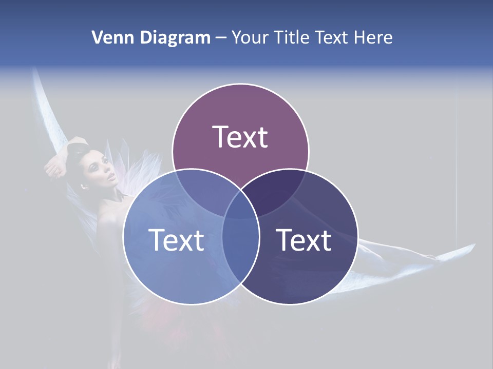 Dress Ice Elegance PowerPoint Template