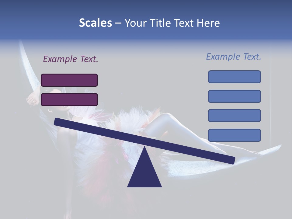 Dress Ice Elegance PowerPoint Template