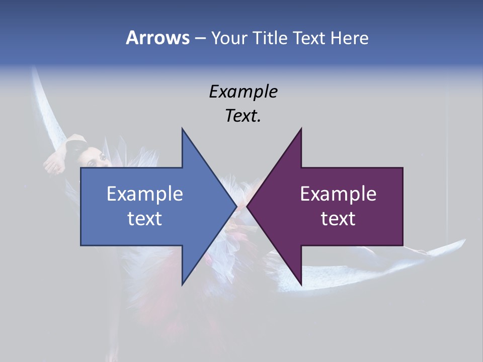 Dress Ice Elegance PowerPoint Template