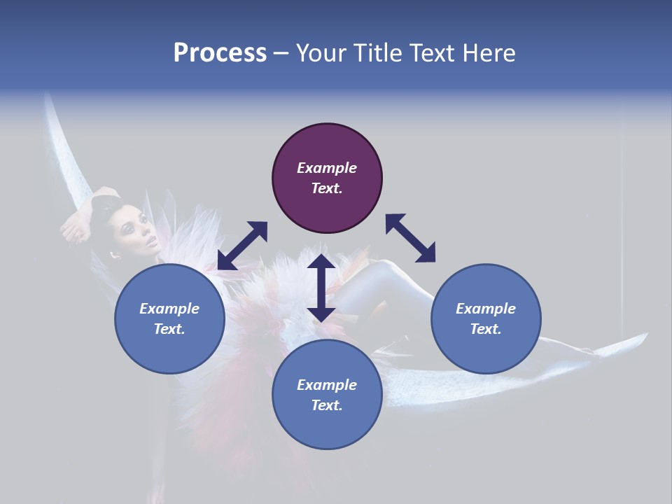 Dress Ice Elegance PowerPoint Template