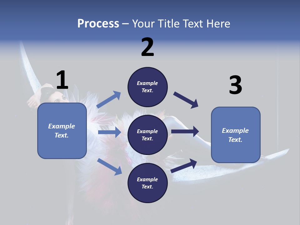 Dress Ice Elegance PowerPoint Template