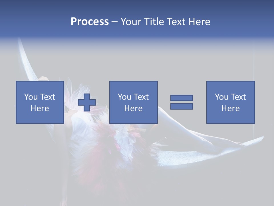 Dress Ice Elegance PowerPoint Template