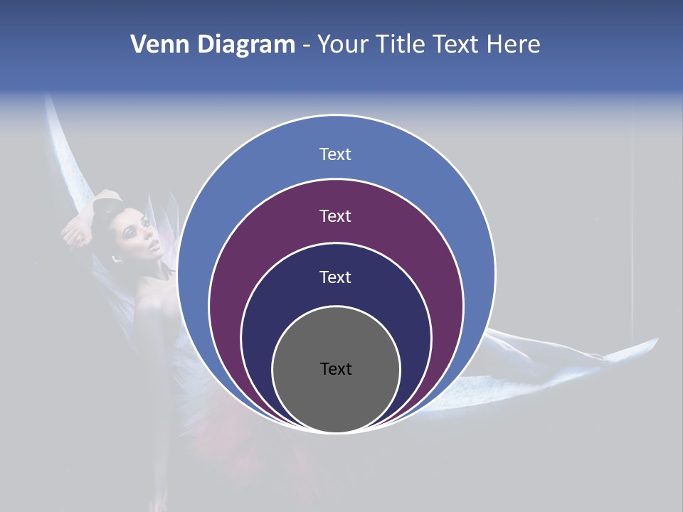 Dress Ice Elegance PowerPoint Template