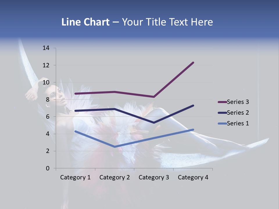 Dress Ice Elegance PowerPoint Template