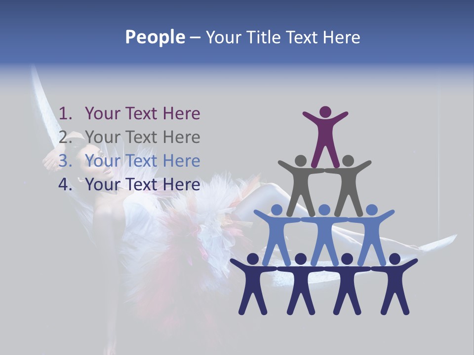 Dress Ice Elegance PowerPoint Template