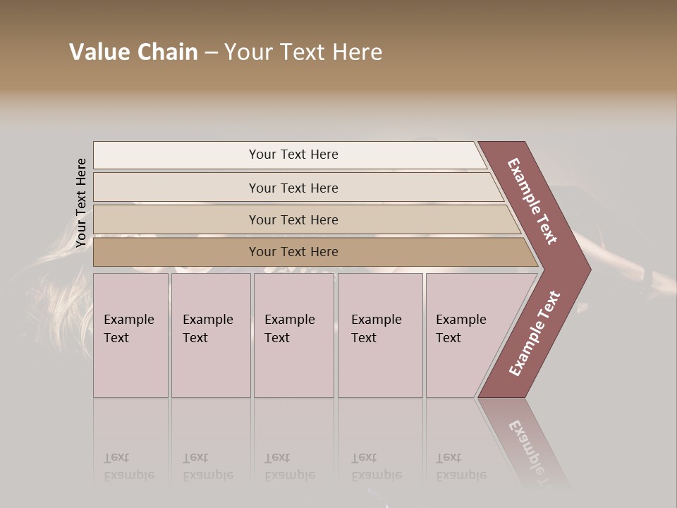 Leisure Figure Lascivious PowerPoint Template