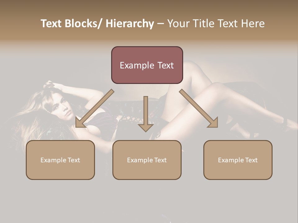 Leisure Figure Lascivious PowerPoint Template
