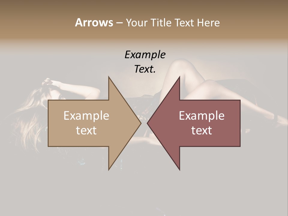 Leisure Figure Lascivious PowerPoint Template