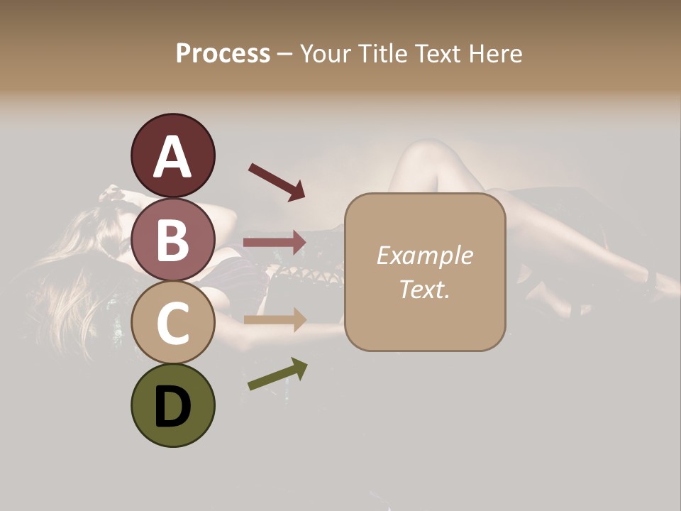 Leisure Figure Lascivious PowerPoint Template