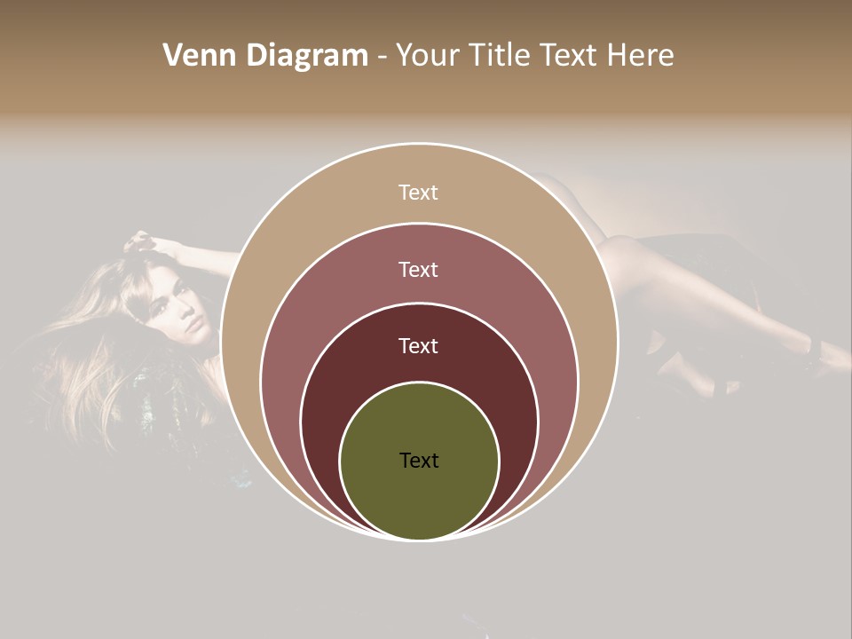 Leisure Figure Lascivious PowerPoint Template