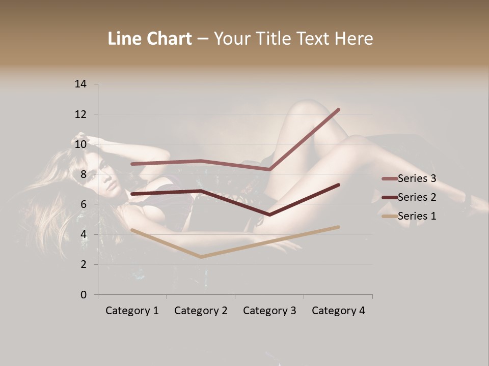 Leisure Figure Lascivious PowerPoint Template