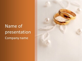 Background Jewelry Marriage PowerPoint Template