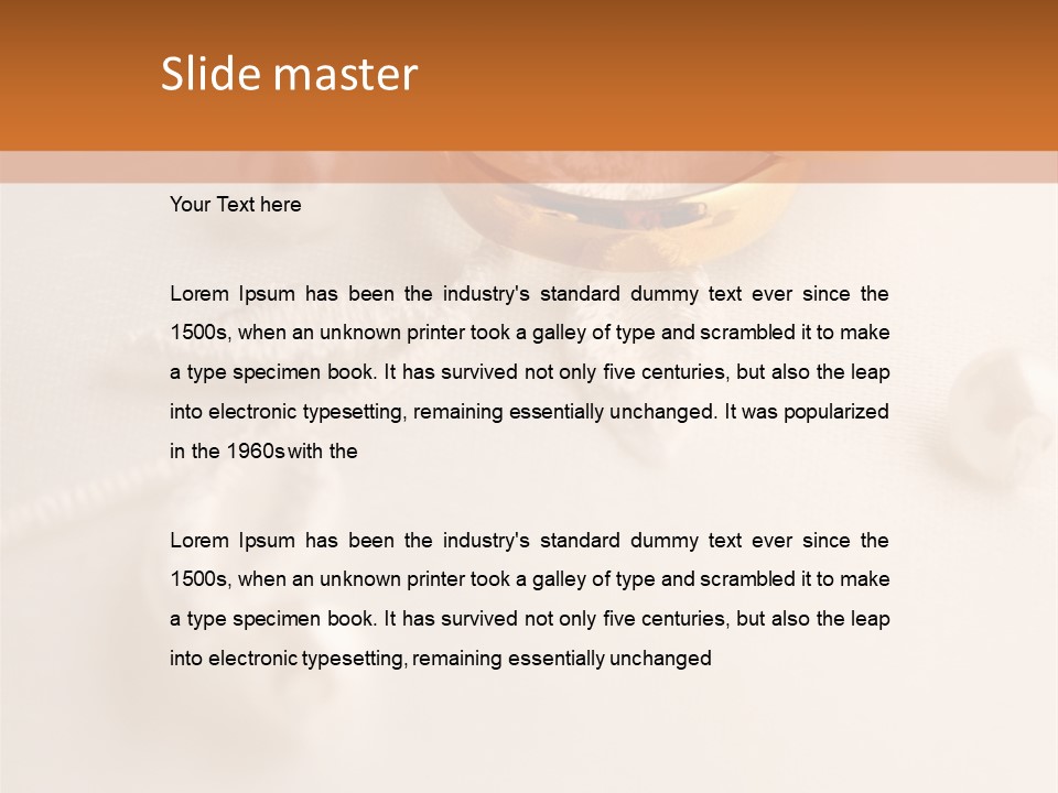 Background Jewelry Marriage PowerPoint Template