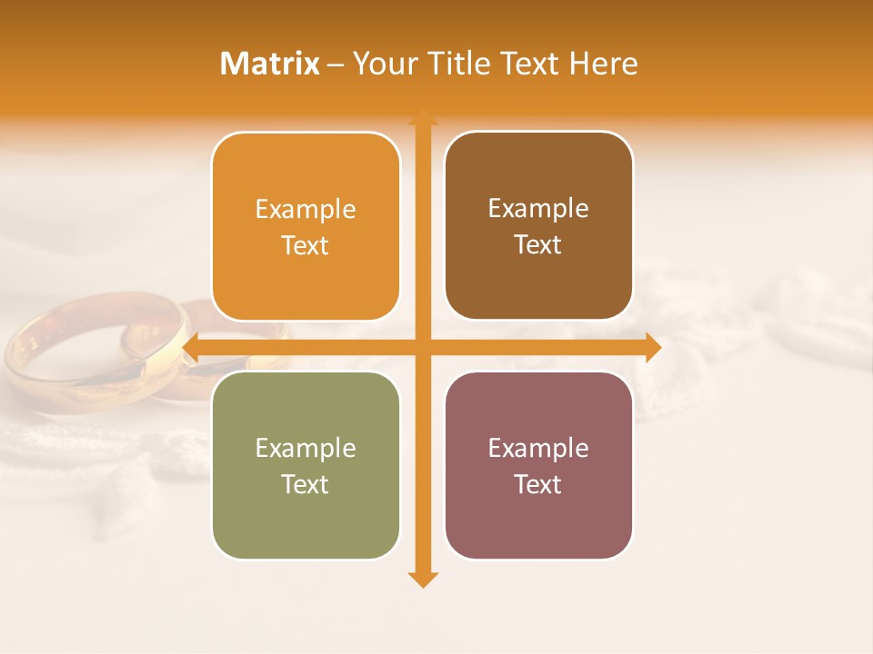 Bridal Copy Space Together PowerPoint Template