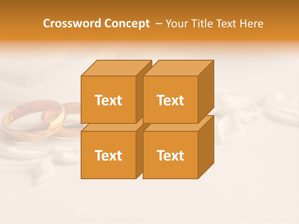 Bridal Copy Space Together PowerPoint Template