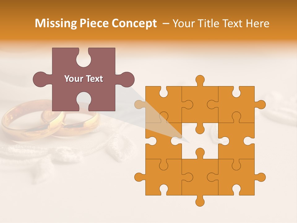 Bridal Copy Space Together PowerPoint Template