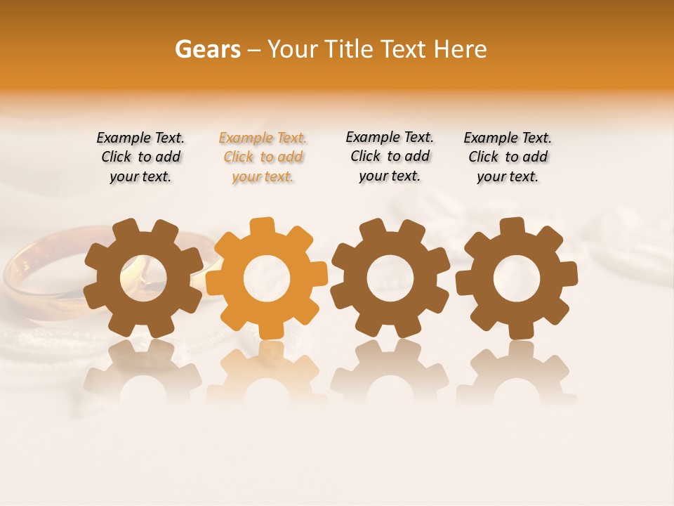 Bridal Copy Space Together PowerPoint Template