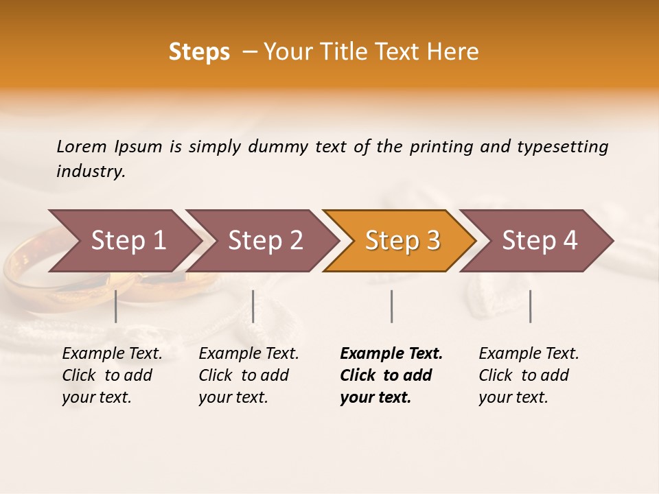 Bridal Copy Space Together PowerPoint Template