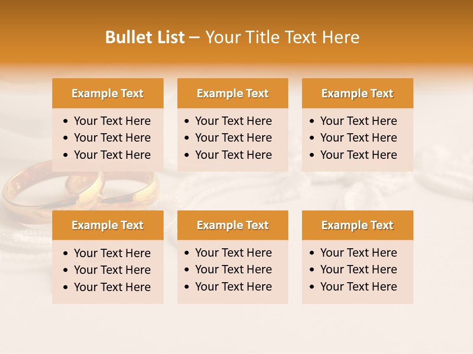 Bridal Copy Space Together PowerPoint Template