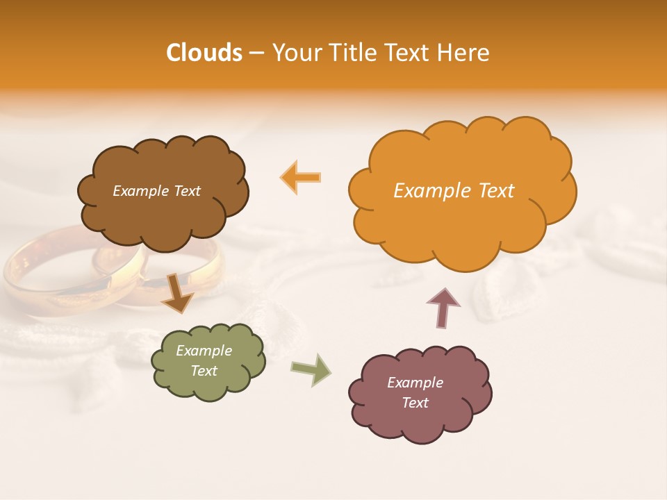 Bridal Copy Space Together PowerPoint Template
